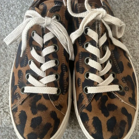 Paul Green Bixby Low Top Platform Sneakers in Leopard. Like new. US 10/UK 7.5 - Picture 5 of 15